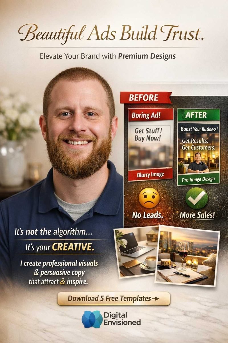 Beautiful Ads Build Trust — Joshua Newton creative design