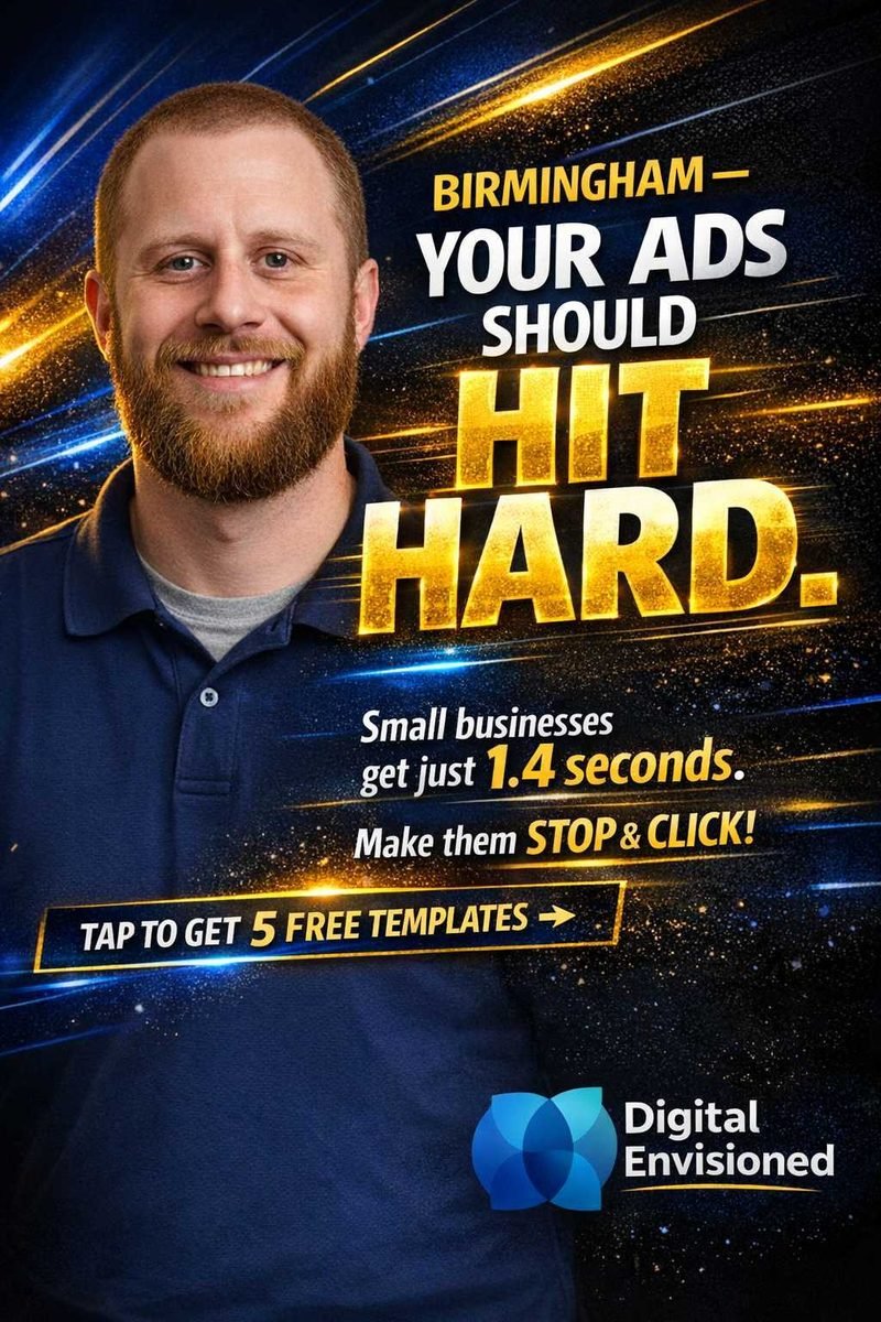 Birmingham ads that hit hard — Digital Envisioned advertising